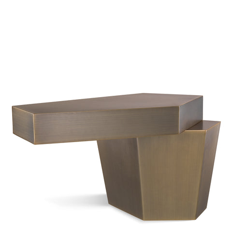 113209 - Coffee Table Calabasas low brushed brass finish