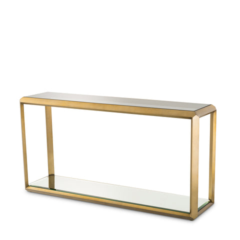 113349 - Console Table Callum brushed brass finish