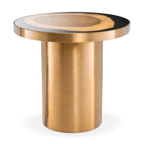 113410 - Side Table Concord brushed brass finish