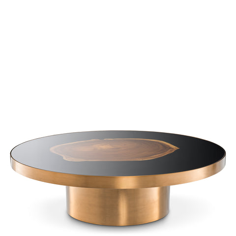 113411 - Coffee Table Concord brushed brass finish