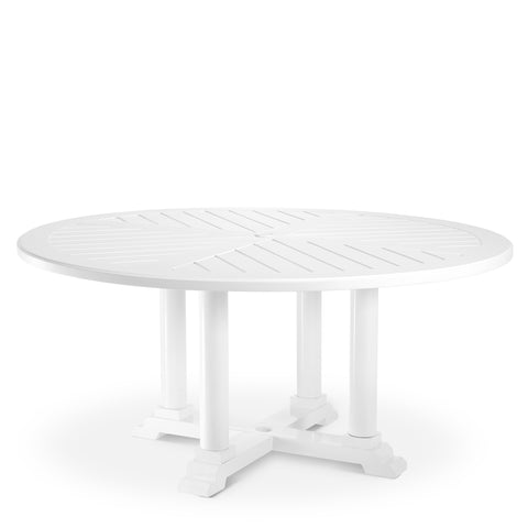 113537 - Dining Table Bell Rive L outdoor white
