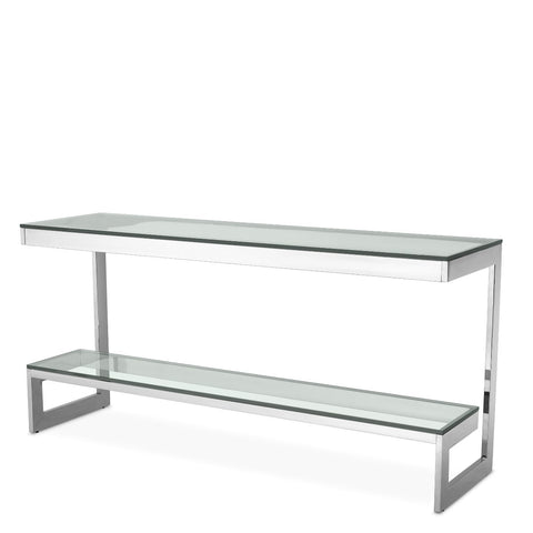 114037 - Console Table Gamma polished stainless steel
