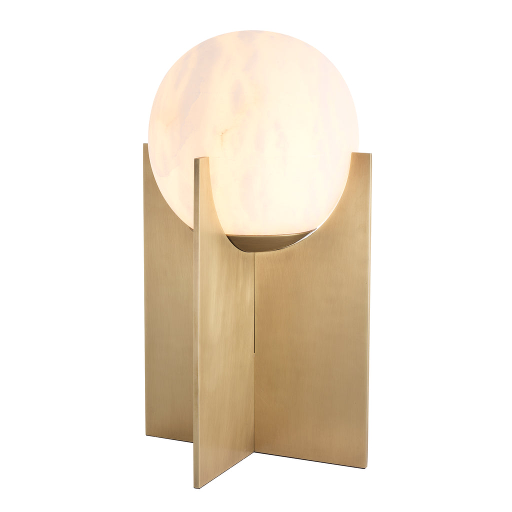 114060UL - Table Lamp Scorpios L antique brass finish