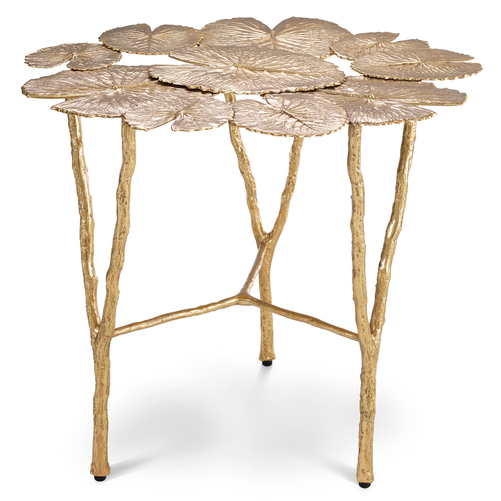 114266 - Side Table Tropicale gold finish