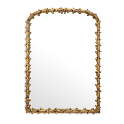 114355 - Mirror Guinevere S antique gold finish