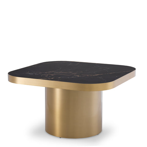 114398 - Side Table Proximity brushed brass finish
