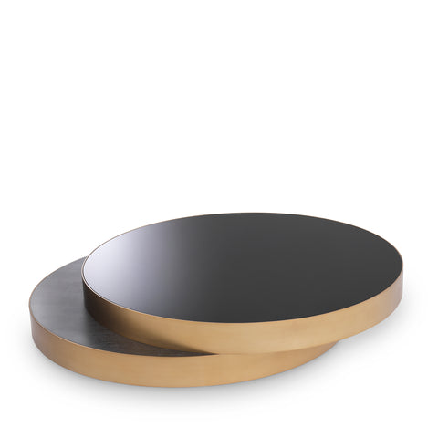 114419 - Coffee Table Griffith brushed brass finish
