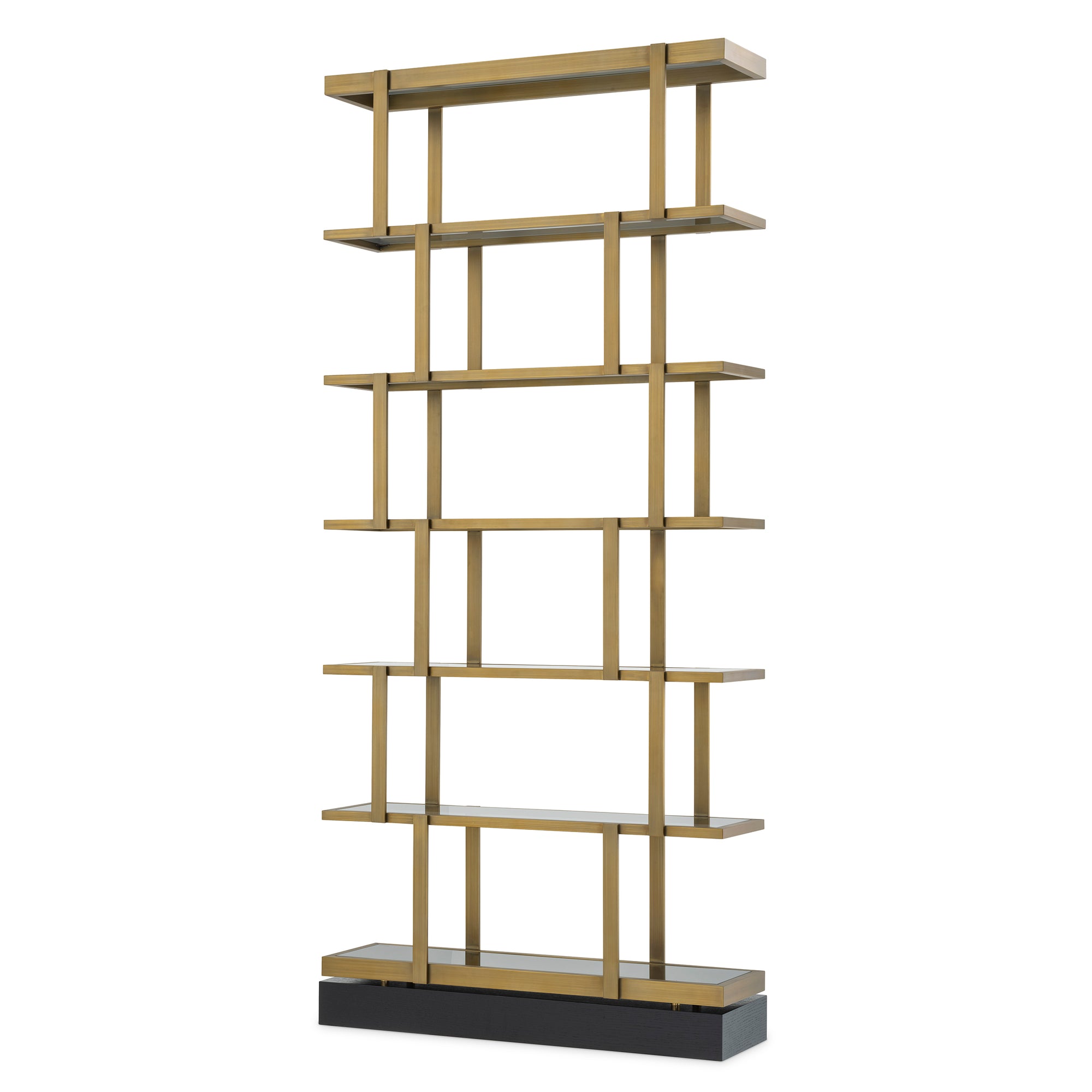 114425 - Cabinet Nesto brushed brass finish