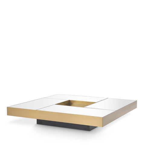 114548 - Coffee Table Allure brushed brass finish