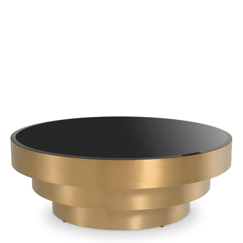 114759 - Coffee Table Sinclair brushed brass finish