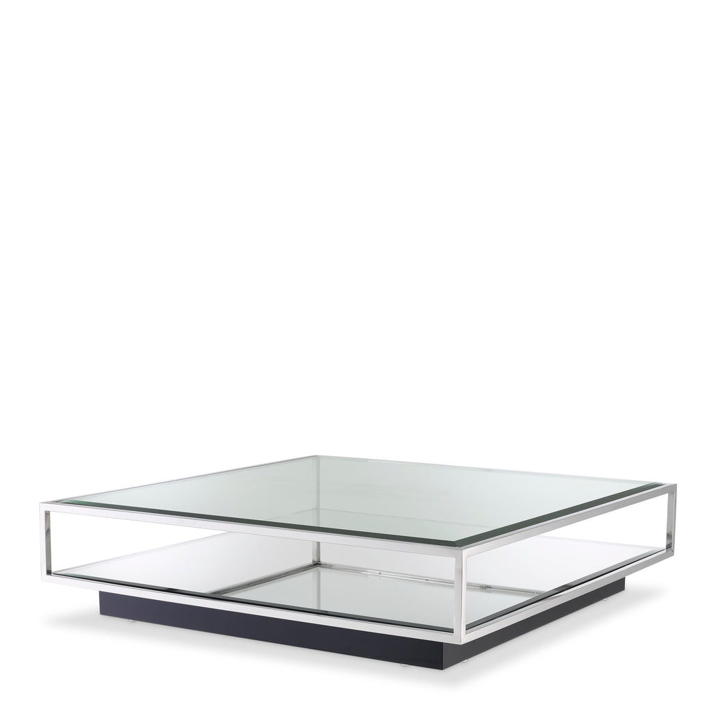 114770 - Coffee Table Tortona L polished stainless steel
