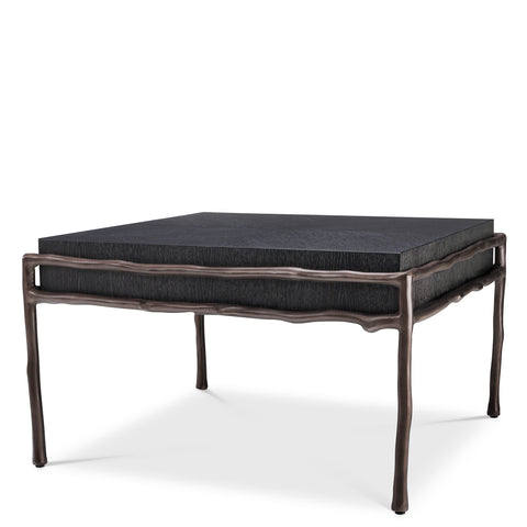 114838 - Side Table Premier charcoal grey oak veneer