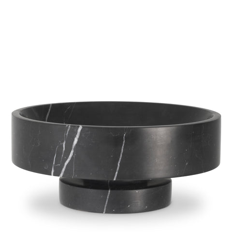 114860 - Bowl Santiago black marble