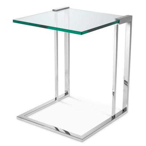 114920 - Side Table Perry polished stainless steel