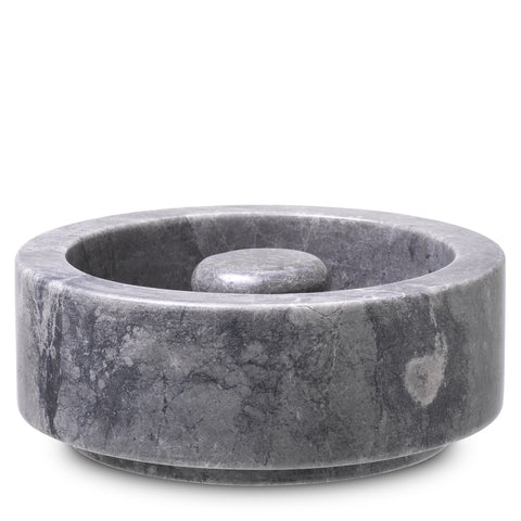 115634 - Ashtray Poulsen grey marble