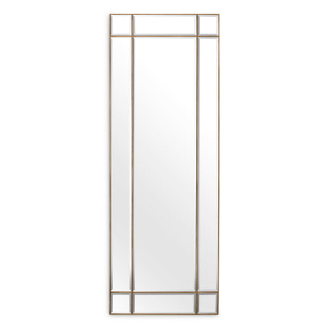 115916 - Mirror Beaumont rectangular vintage brass finish