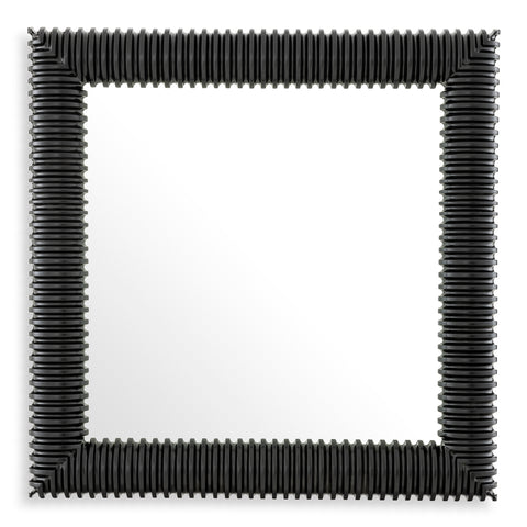116009 - Mirror Museo black finish 100 x 100 cm