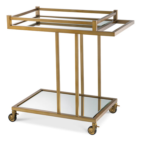 116089 - Trolley Beverly Hills brushed brass finish