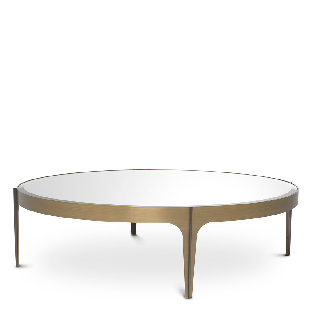 116139 - Coffee Table Artemisa L brushed brass finish