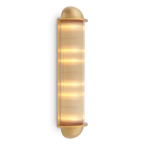 116311UL - Wall Lamp Paolino antique brass finish UL