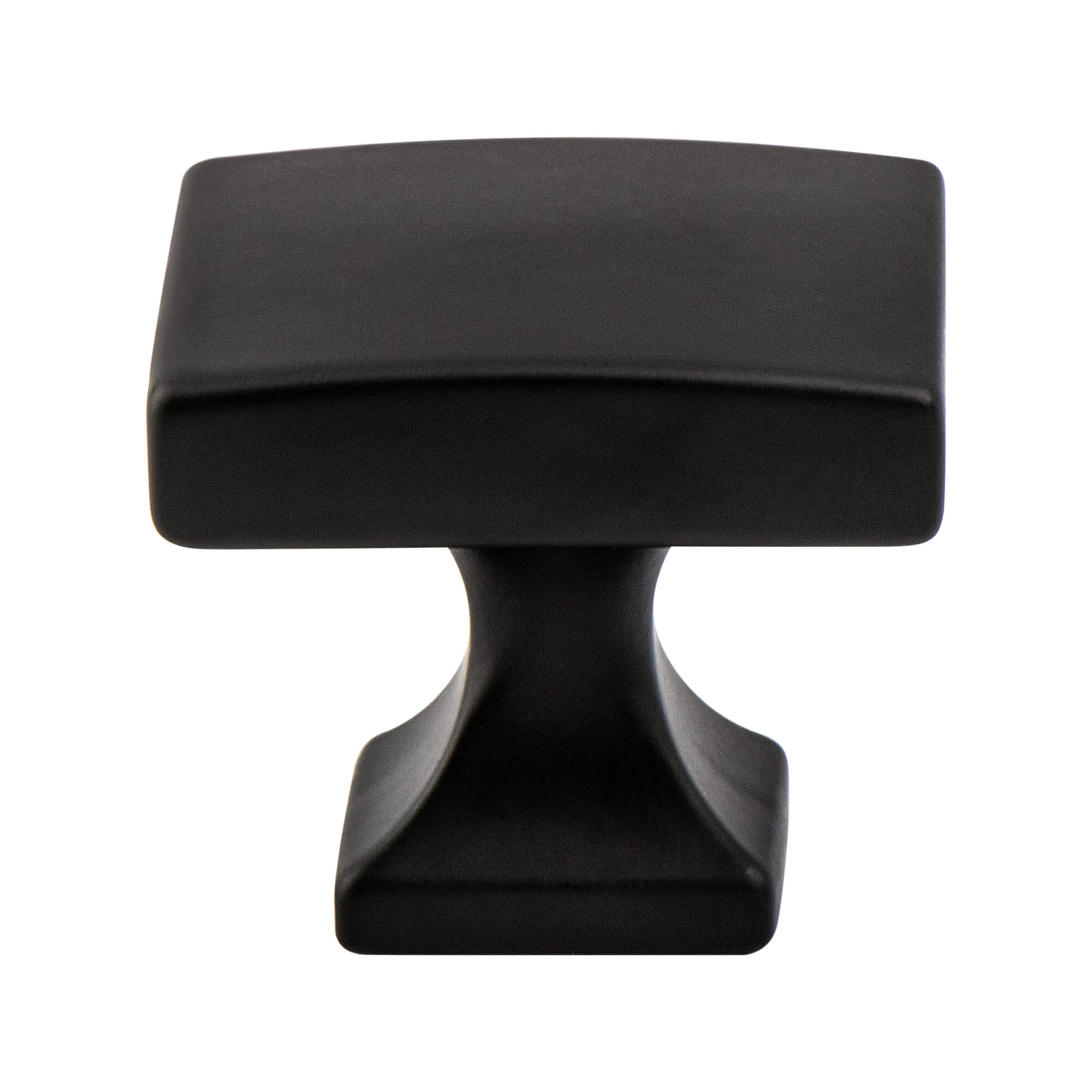 Epoch Edge Matte Black Knob - This knob has a tooth on the bottom.