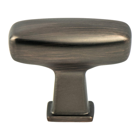 Subtle Surge Verona Bronze Knob - This knob has a tooth on the bottom.