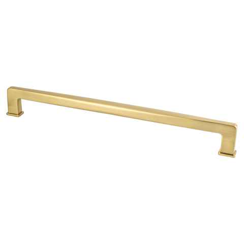Subtle Surge 12 inch CC Modern Brushed Gold Appliance Pull - Formally known as Modern Bronze
