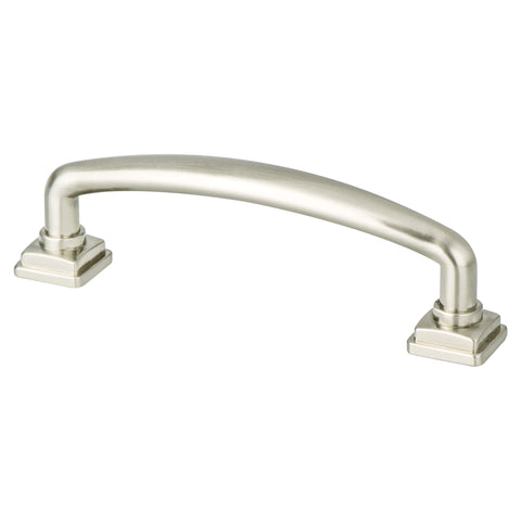 Tailored Traditional 96mm CC Brushed Nickel Pull