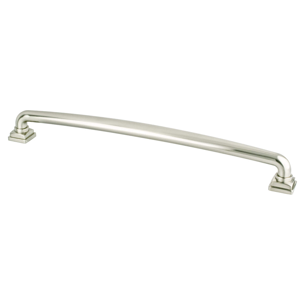 Tailored Traditional 12 inch CC Brushed Nickel Appliance Pull