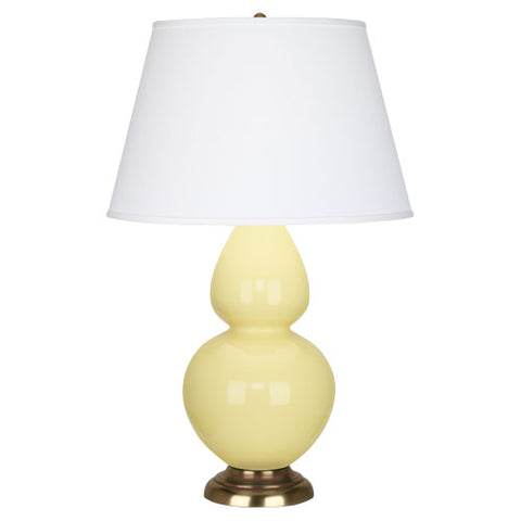 1604X Butter Double Gourd Table Lamp