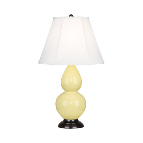 1615 Butter Small Double Gourd Accent Lamp