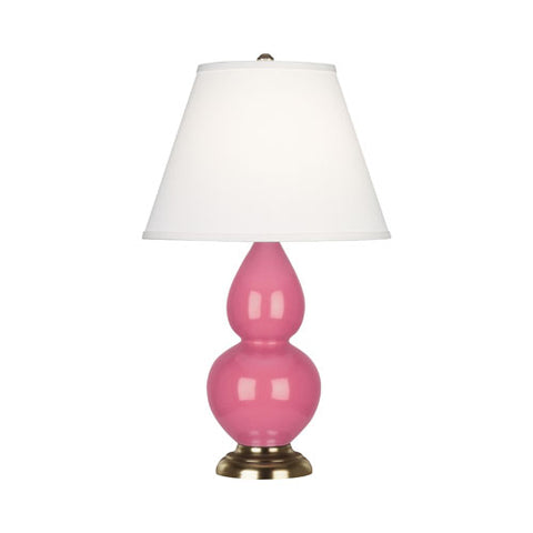 1617X Schiaparelli Pink Small Double Gourd Accent Lamp