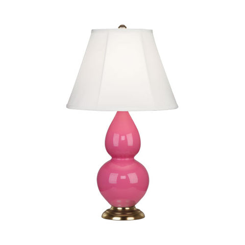 1617 Schiaparelli Pink Small Double Gourd Accent Lamp