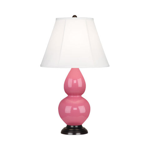 1618 Schiaparelli Pink Small Double Gourd Accent Lamp