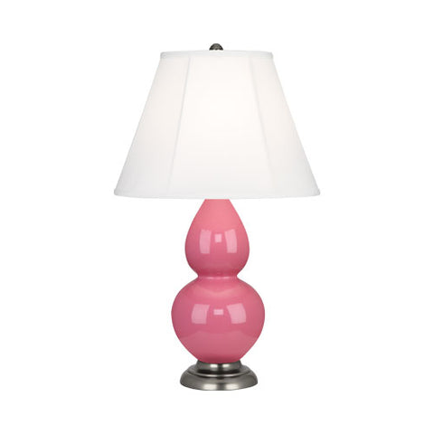 1619 Schiaparelli Pink Small Double Gourd Accent Lamp