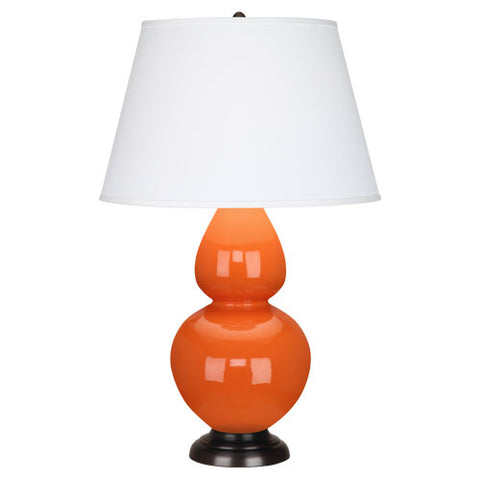 1645X Pumpkin Double Gourd Table Lamp