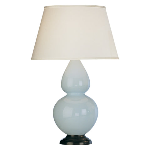 1646X Baby Blue Double Gourd Table Lamp