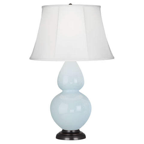 1646 Baby Blue Double Gourd Table Lamp