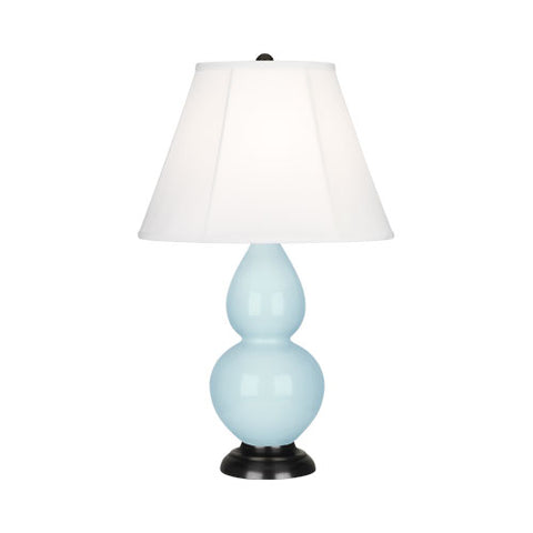 1656 Baby Blue Small Double Gourd Accent Lamp