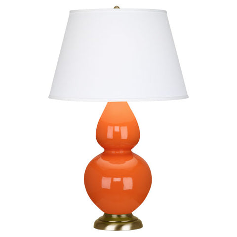 1665X Pumpkin Double Gourd Table Lamp
