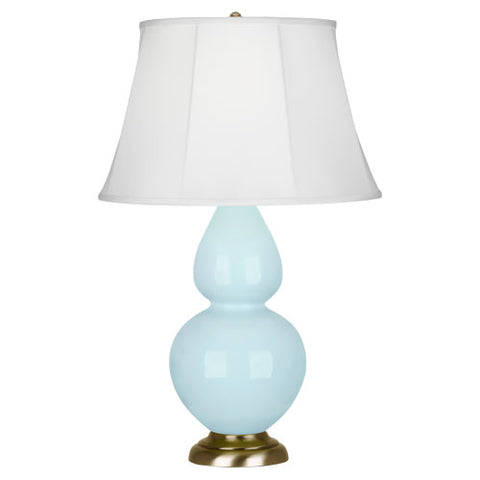 1666 Baby Blue Double Gourd Table Lamp