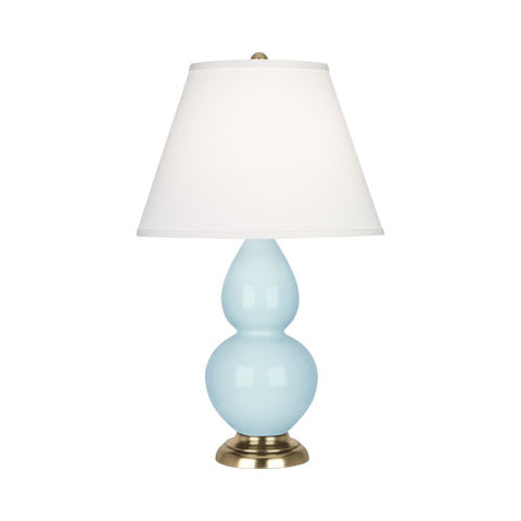 1689X Baby Blue Small Double Gourd Accent Lamp