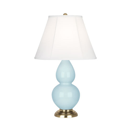 1689 Baby Blue Small Double Gourd Accent Lamp