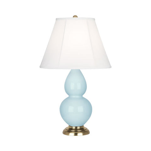 1689 Baby Blue Small Double Gourd Accent Lamp