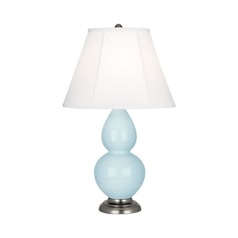 1696 Baby Blue Small Double Gourd Accent Lamp