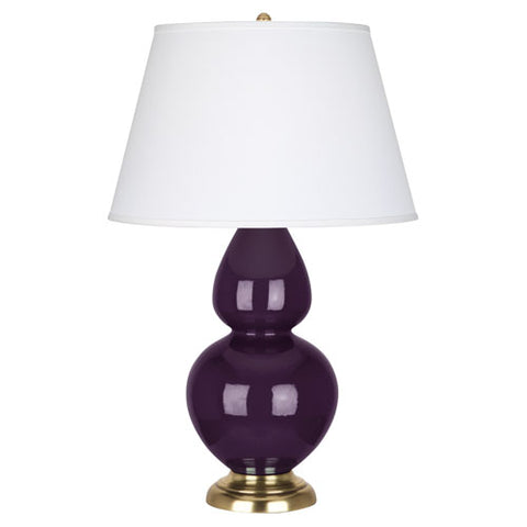 1745X Amethyst Double Gourd Table Lamp