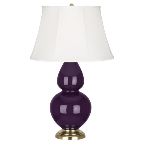 1745 Amethyst Double Gourd Table Lamp