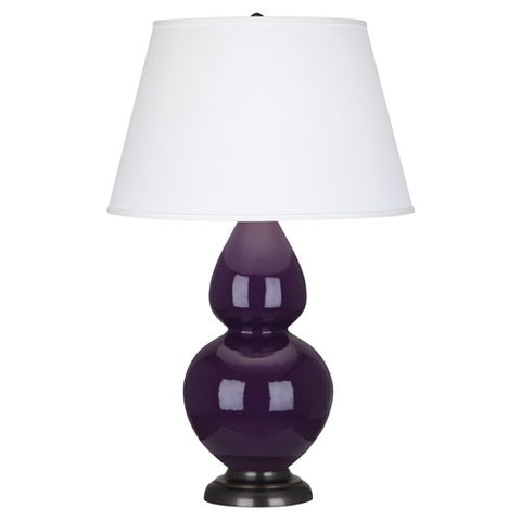1746X Amethyst Double Gourd Table Lamp