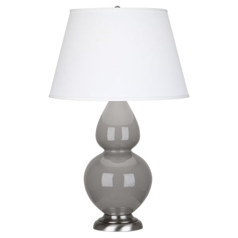 1750X Smokey Taupe Double Gourd Table Lamp