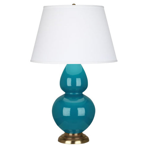 1751X Peacock Double Gourd Table Lamp